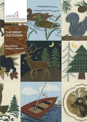 The Great Outdoors Anita Goodesign Embroidery Machine Design CD NEW • $21.99