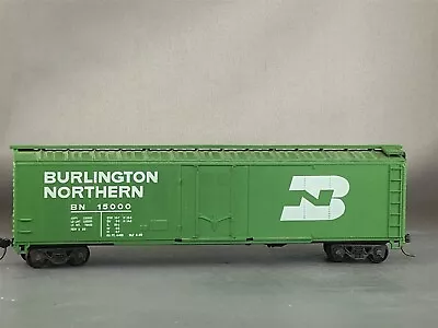 Roundhouse - Burlington Northern - 50' P/D Box Car + Wgt # 15000 W/Kadees • $8.99