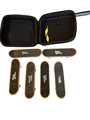 TECH DECK Mike Hastie DARK STAR Vintage MINI SKATEBOARDS WITH CARRYING CASE • $95