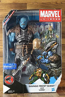 2010 Marvel Universe SAVAGE FROST GIANT & LOKI Walmart Exclusive • $144.90