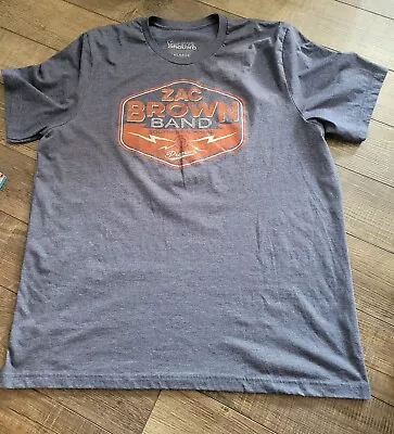 Zac Brown Band T Shirt Size 2XL  Southern Ground 2016 Concert Tour Gray • $21.99