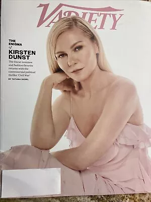 April 3 2024 - Variety Magazine - Kirstan Dunst Cover - New • $4