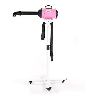 £189.99 • Buy Pedigroom Dog Grooming Mobile Portable Pet Fur Dryer + Stand Blaster Heater Pink