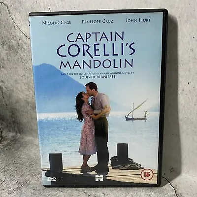 Captain Corelli's Mandolin Dvd • £3.25