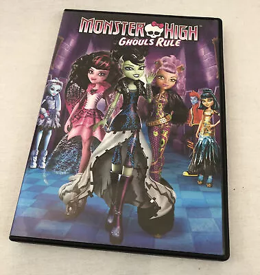 Monster High: Ghouls Rule (DVD 2012) Very Good Condition • $2.50