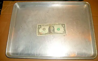 Vintage Unbranded Thick Aluminum Baking Pan/Cookie Sheet Jelly Roll Pan 17 X 12  • $24.99