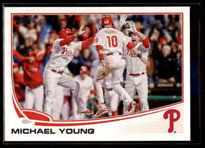 2013 Topps Update  Michael Young  #US90 Philadelphia Phillies • $0.99