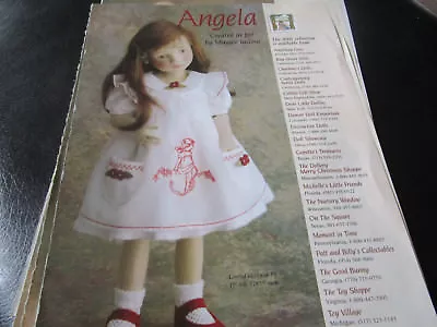 Maggie Iacono ANGELA Doll Ad Advertisement ONLY • $3.99