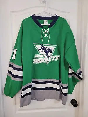 Hockey Donkeys Jersey  Size  XL #21 Johnson Maryland • $40