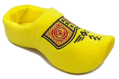 World Of Clogs Dutch Clog Slippers In Yellow • £22.95