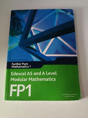 Maths Revision Guide Edexcel AS And A Level Modular Mathematics Further Pure FP1 • £10