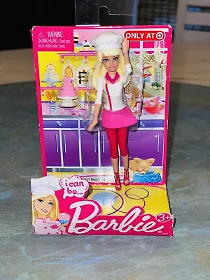 NIB Barbie 'I Can Be'  Baker  Mini Doll 4  Target Exclusive • $14.50