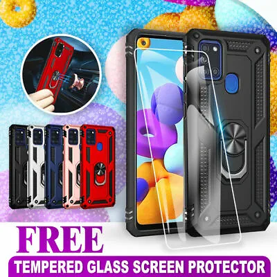 For Samsung Galaxy A11 A21S A31 A51 A71 A20 A30 A50 Magnet Case Heavy Duty Cover • $8.99