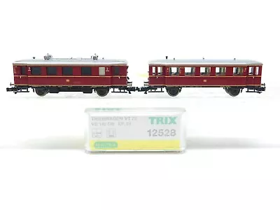 N Minitrix 12528 DB German VT 75/145 Diesel Rail Cars Set W/DCC - Does Not Run • $89.98