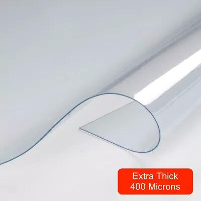 £125 • Buy CLEAR Table Protector *400 Micron* Extra Thick CLEAR Plastic Sheet PVC Material