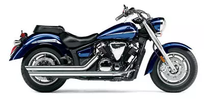 Cobra Speedster Slashdown Exhaust Chrome Fits Yamaha XVS1300A V-Star 07-0911-14 • $746.65