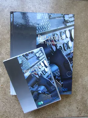 MATH U SEE PRECALCULUS High School Instruction Manual Texbook Instructional DVD • $37.99