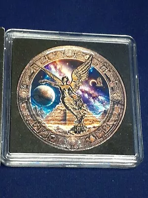 2023 1 Oz Silver Mexican Libertad Mayan Night Skies Ruthenium Colored Coin. • $37.66