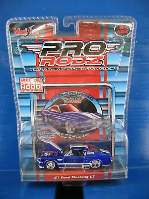 *** Maisto Pro Rodz 67 Ford Mustang Gt Blue • $14.99