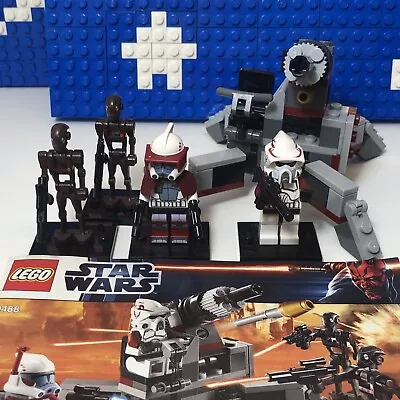 LEGO Star Wars: Elite Clone Trooper & Commando Droid Battle Pack (9488) COMPLETE • $120