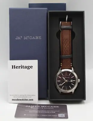 James McCabe Heritage Classic Men's Wrist Watch *New* FREE SHIPPING • $69.99