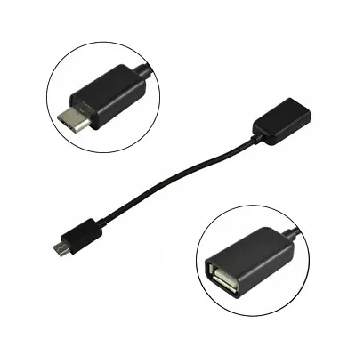 USB B Male To USB 2.0 A Female OTG Adapter Converter Cable For Android SAMSUNG • $2.17