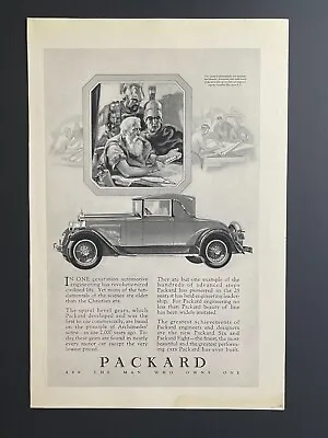 Original 1927 Packard Coupe Car - Original Print Advertisement (10 X 6.5) • $5.25