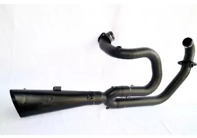 Exhaust 2 Into 1 Black Mamba Fits For Harley Davidson V-ROD VRSCA • $420