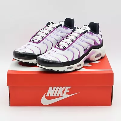 FN6949-100 Nike Air Max Plus Black Purple White Lilac Bloom Viotech Pink (Men's) • $222