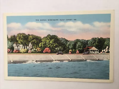 Mississippi Gulf Coast Vintage Postcard • $3.99