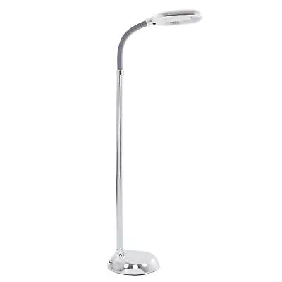NEW50-inch Natural Sunlight Floor Lamp With Bendable Neck (Chrome) • $33.56