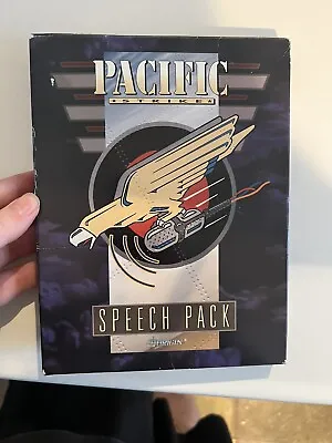 $69 • Buy Pacific Strike Speech Pack 1994 Origin Systems Software