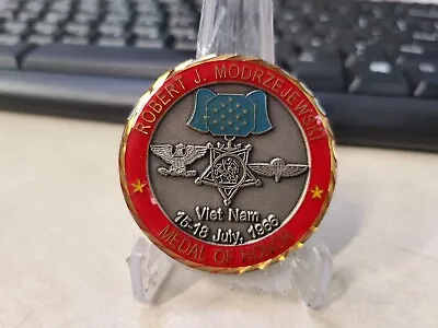 Robert J Modrzejewski Medal Of Congressional Honor Challenge Coin • $99.95