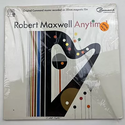 Robert Maxwell - Anytime! RS 913 SD Command Record 1967 Jazz Easy Listening -LP3 • $20