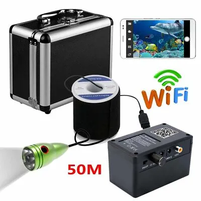 Underwater Fishing Camera Hd 720p Dvr Wifi Wireless 50m Video Recording 6 Pcs • $219.99