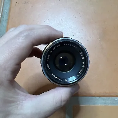 Miranda Auto 1:1.8 50mm Lens With Vivitar 46mm Skylight Filter • $35