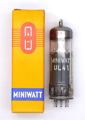 Miniwatt Made In France UL41 CV1977 45A5 Valve Tube NOS Boxed 1960's • £27.50