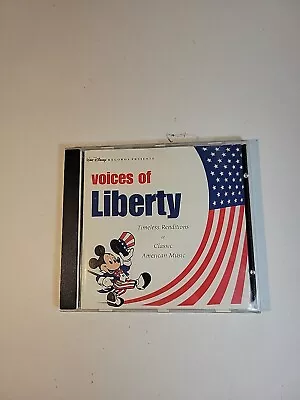 RARE VINTAGE DISNEY Voices Of Liberty CD Epcot WDW Theme Park Music  • $26.99