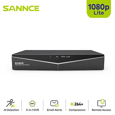 SANNCE 16CH 5IN1 1080P HDMI Digital Video Recorder DVR For Home Security System • $53.54