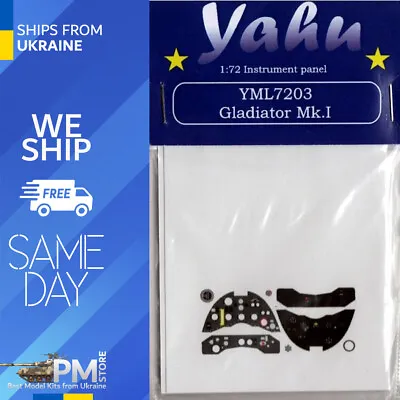 Yahu Model YML7203 1/72 Gladiator Mk I Accessories For Aircraft • $13.94