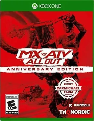 Mx Vs ATV All Out: Anniversary Edition - Xbox One • $9.56