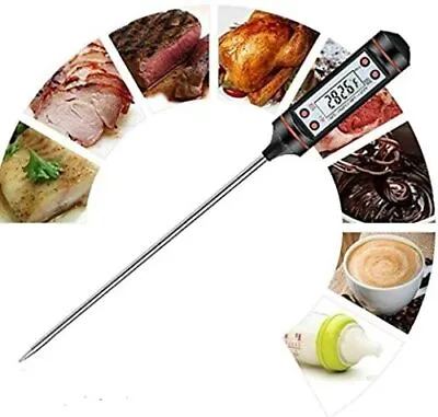 £3.95 • Buy CLEARANCE BARGAIN Digital Food Meat Thermometer Probe Cooking Kitchen Chicken