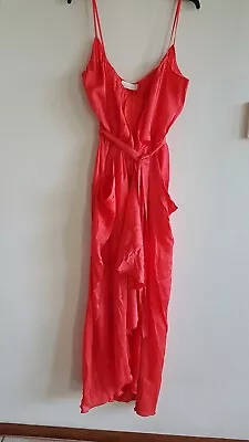 $30 • Buy Shimmer Maxi Dress Cocktail Party Strappy Size 8