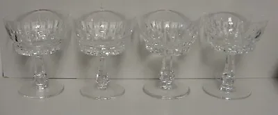 Villeroy Boch TIARA Sherbet Champagne Glasses SET OF FOUR More Here MINT IN BOX • $56.95