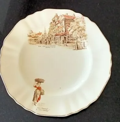 $19.99 • Buy J & G Meakin England * Sunshine Plate  The Cock & Magpie  Drury Lane