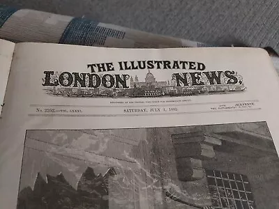 The Illustrated London News 1882 Jul - Dec • £110