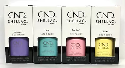 CND Gel Polish .25oz- Pick Any Color From CHIC SHOCK Collection Shellac • $16.95