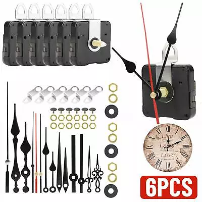 Lots DIY Wall Quartz Clock Movement Mechanism Replacement Repair Kit Tool Parts • $7.98