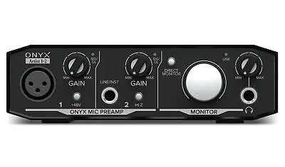 Mackie Onyx Artist 1.2 2x2 USB Audio Recording Studio Interface • $52.95