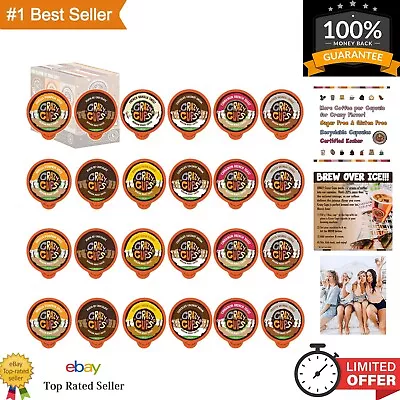 Decaf Flavored Coffee Variety Pack 24-Count Pods For Keurig Brewers • $31.99